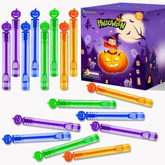 20-Piece Halloween Non-Candy Treats Mini Bubble Wand Toys For Toddlers And Kids