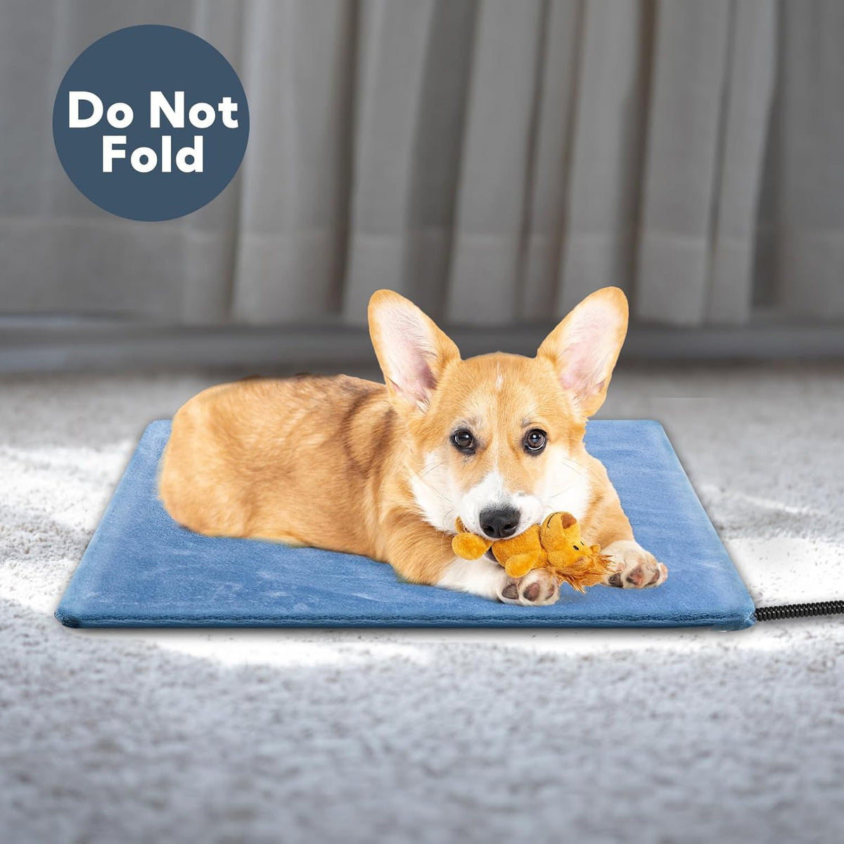 Waterproof pet heating pad, view 5