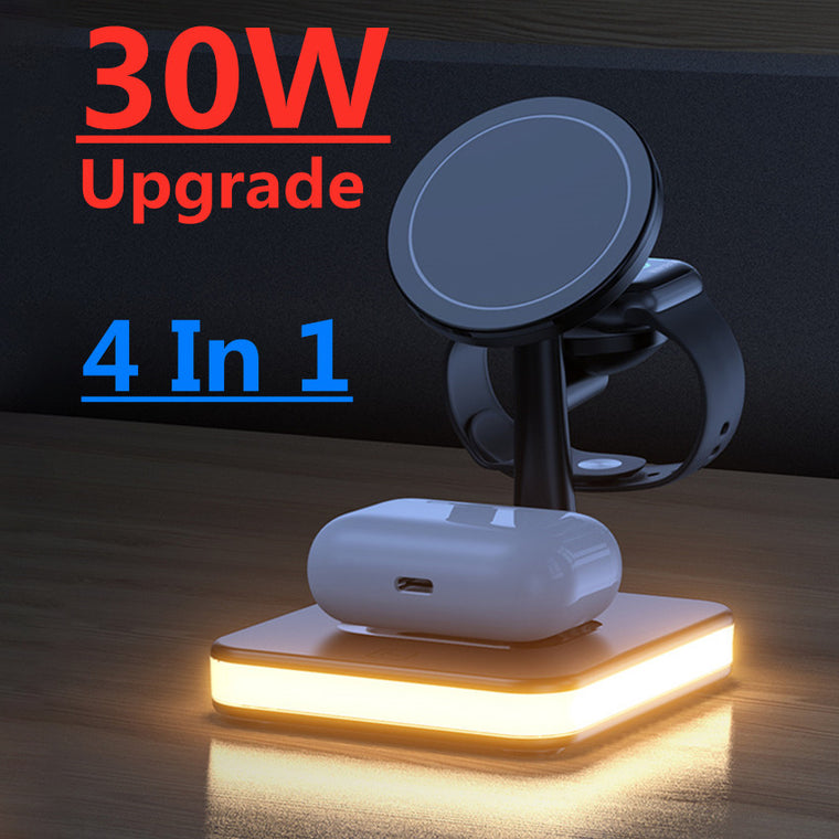 4-in-1 Magnetic Wireless Charging Station