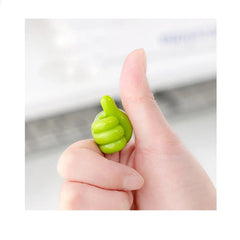 Thumb Mini Cable Organizer Silicone USB Cable Management Clips Desktop Wire Manager Cord Holder For Earphone Mouse Bobbin Winder