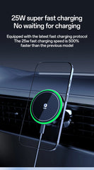 25W Qi2.2 MagSafe Wireless Charger with Air-Cooling Fan – iPhone 17–12 Pro Max