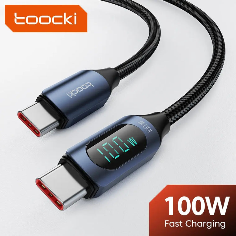 USB-C Fast Charging Cable Toocki 100W