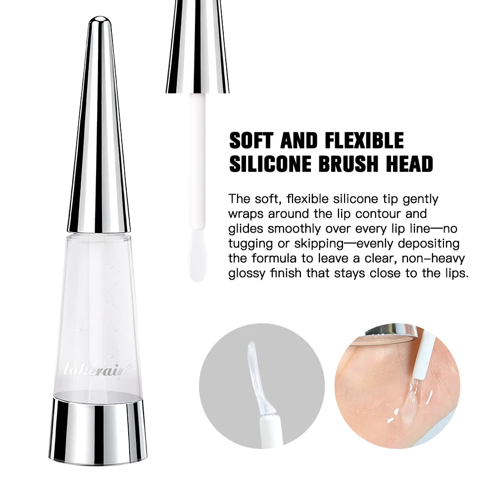 Lakerain Lip Plumper Deep Hydration Long-Lasting Nourishment High-Shine Gloss Shining Voluminous Finish Lip Moisturizing Liquid