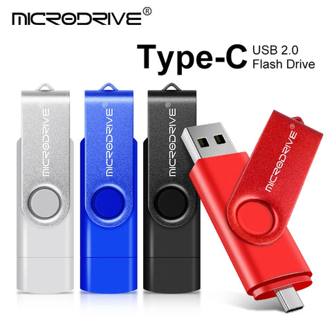 2-in-1 Type-C USB Flash Drive High Speed Pen Drive