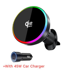 25W Qi2.2 MagSafe Wireless Charger with Air-Cooling Fan – iPhone 17–12 Pro Max