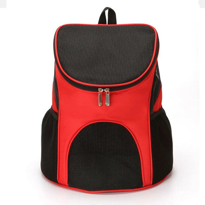New pet backpack supplies Pet travel out carrying bag foldable cat dog breathable backpack pet supplies