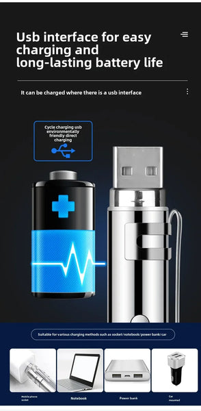 Three colors, multifunctional laser pen, infrared pattern, cat walking, cat teasing stick, pet supplies, cat teasing toys