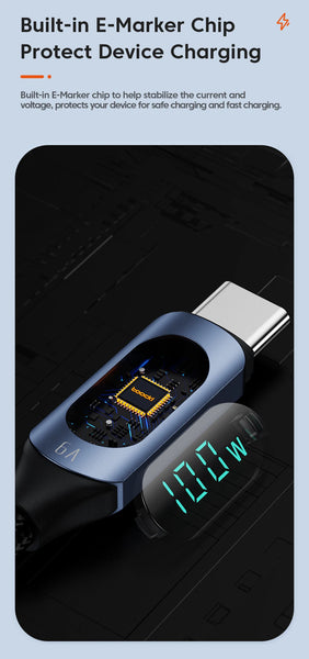 USB-C Fast Charging Cable Toocki 100W