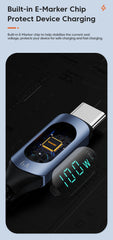 USB-C Fast Charging Cable Toocki 100W