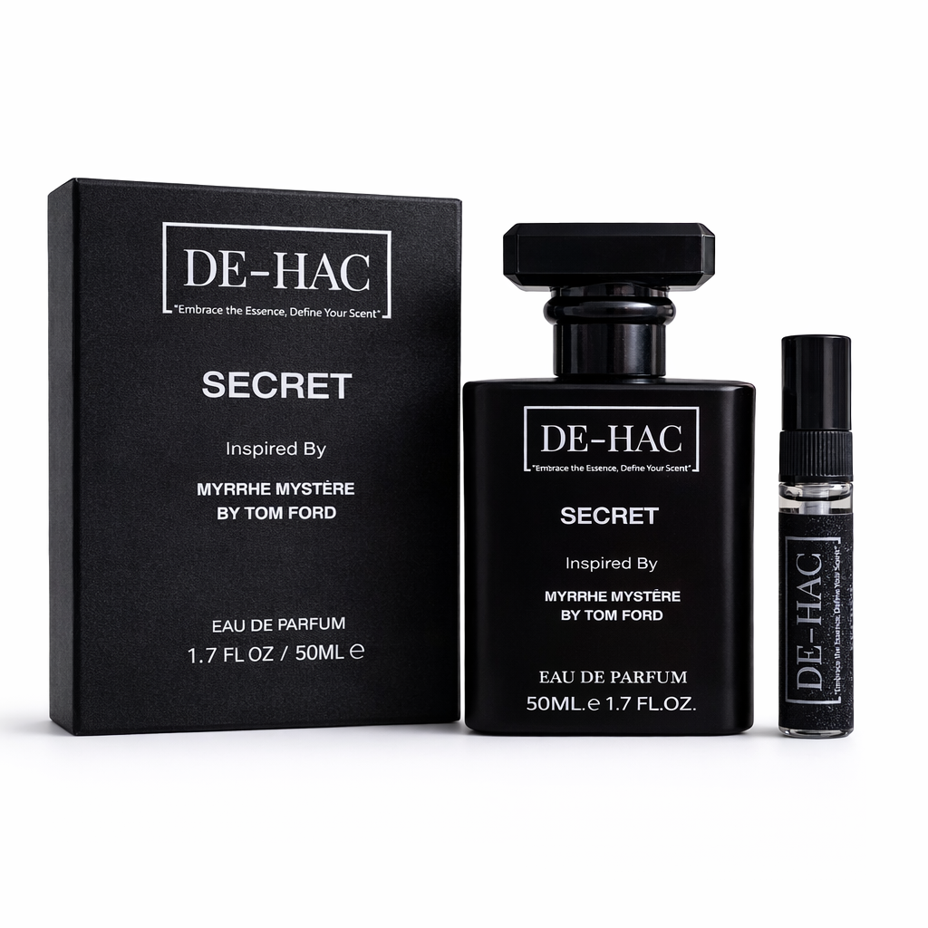 SECRET – Inspired by Myrrhe Mystère by Tom Ford | warm spices-cardamom, cinnamon, and saffron