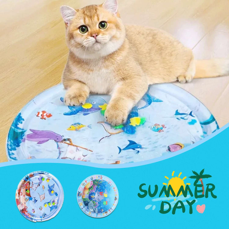 Pet Cooling Water Bed & Ice Pad - Keep Your Dog or Cat Cool All Summer