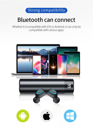 EarBud® - 3D Stereo Wireless Waterproof Earbuds