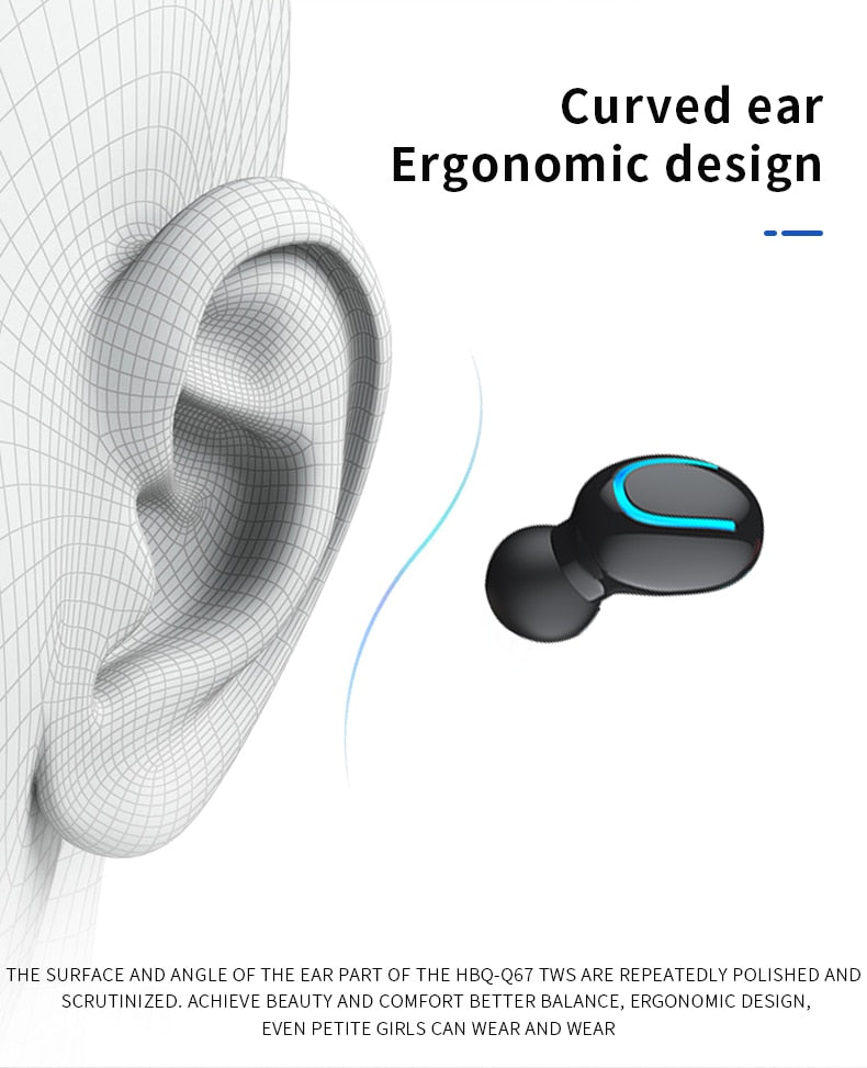 EarBud® - 3D Stereo Wireless Waterproof Earbuds