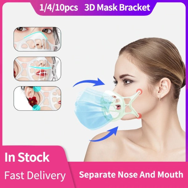 3D Silicone Breathable Bracket (4pcs)