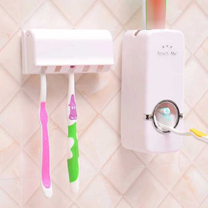 AutoPaste® - Toothbrush Holder Automatic Toothpaste Dispenser