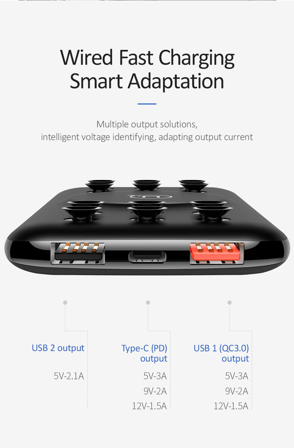 WirelessP-Bank® - Wireless Charger 10000mAh