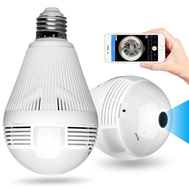 BulbCam® - 360 Degree Wifi LED Light Smart Camera