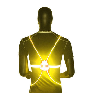 NightLED® - Multipurpose High Visibility 360 Reflective LED Flash Bike Running Vest