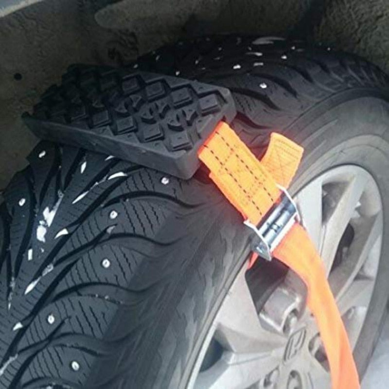 TireSkidBlock® - Decorative Anti-Skid Tire Block