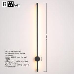 LEDRod® - Modern pointer wall lamps