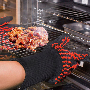 GrillHotGlove® - Heat Resistant Baking Barbecue Oven Gloves