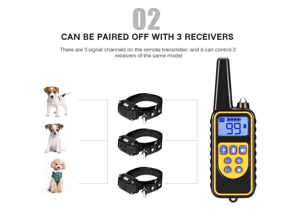 DogTrain® - Electric Dog Training Collar With Remote Controller