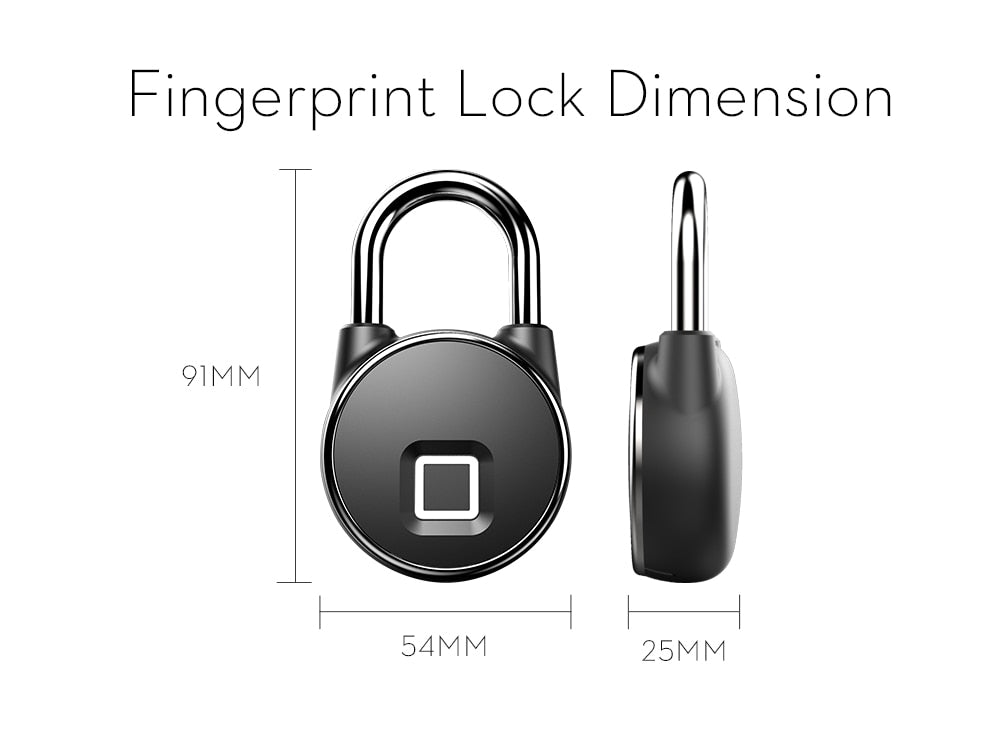 FingerLock® - Portable bluetooth Smart Lock