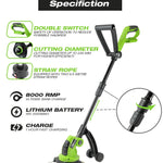 GrassTrim® - Cordless Grass Trimmer