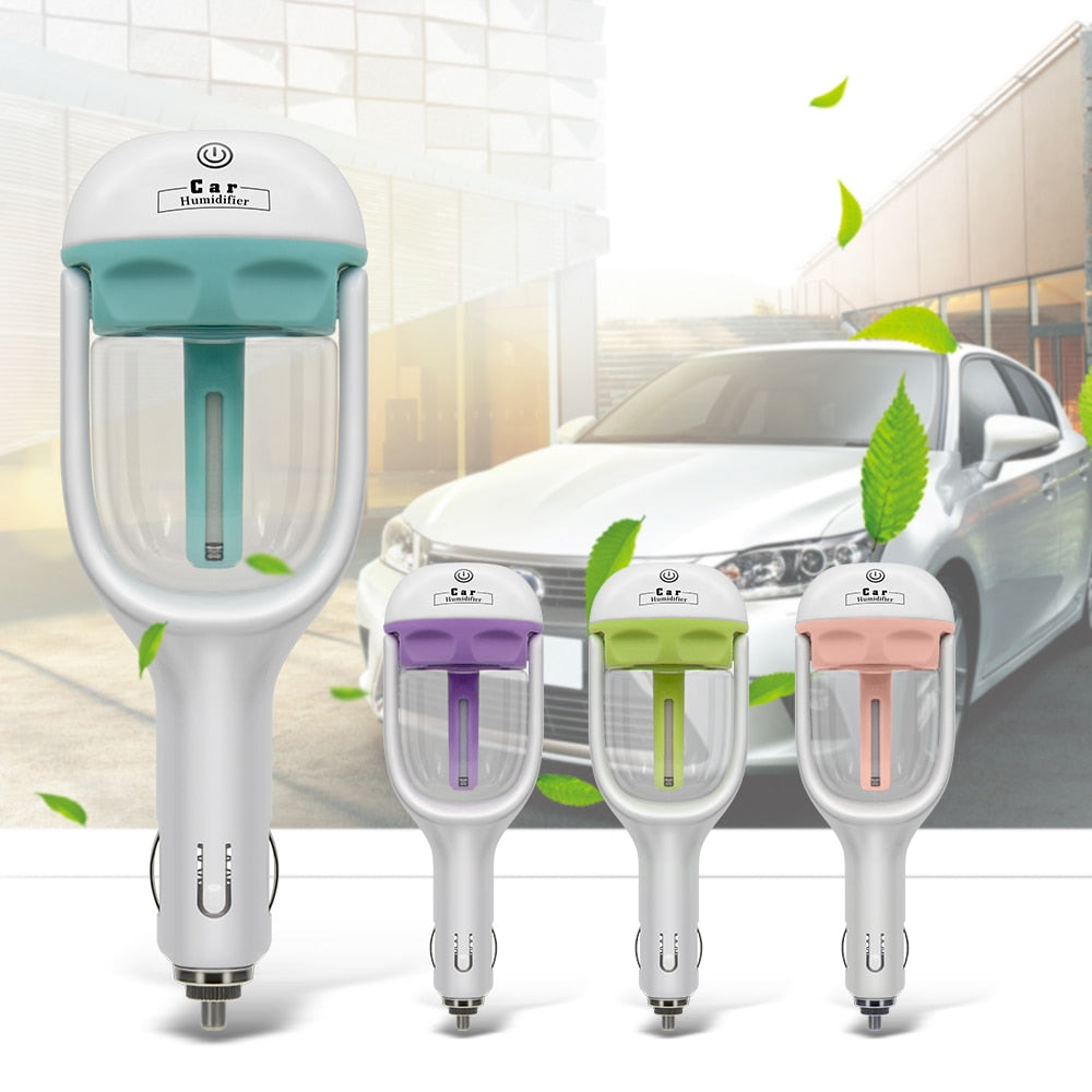 PlugAroma® - Mini 12V Car Air Purifier