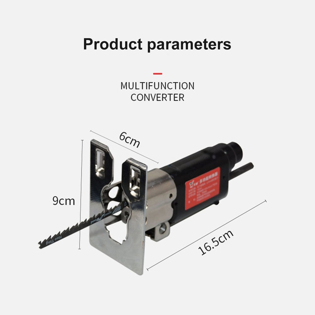 Saw® - Cordless Reciprocating Saw Attachment Wood Metal File Cutting Tool