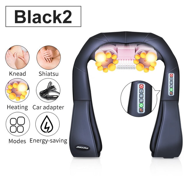 Massage® - U Shape Electrical Back Neck Shoulder Body Massager