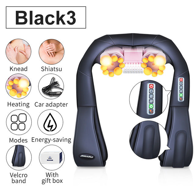 Massage® - U Shape Electrical Back Neck Shoulder Body Massager