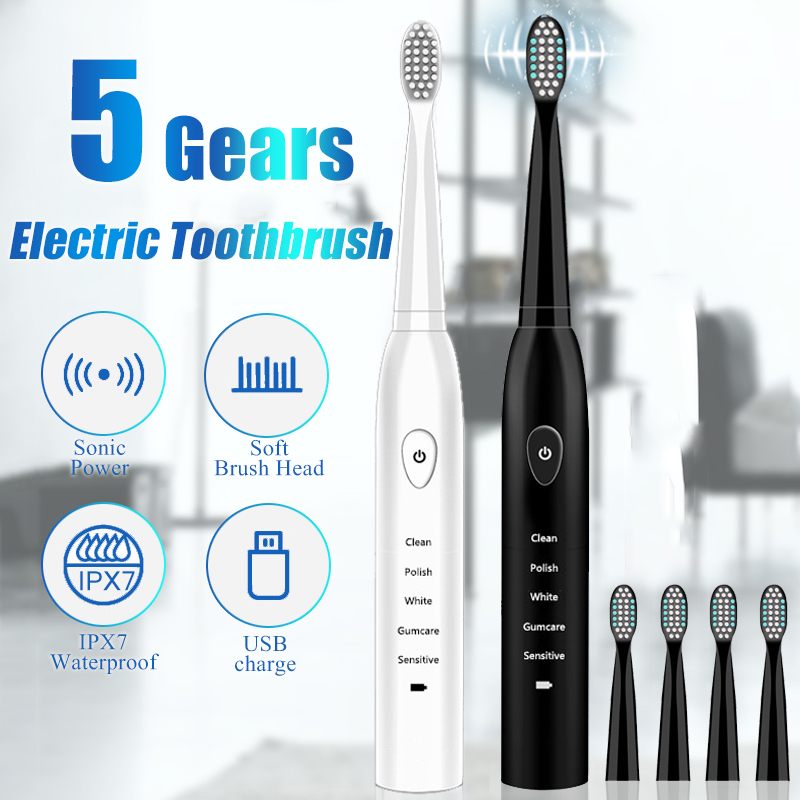 ToothWhite® - Powerful Electric Toothbrush Rechargeable