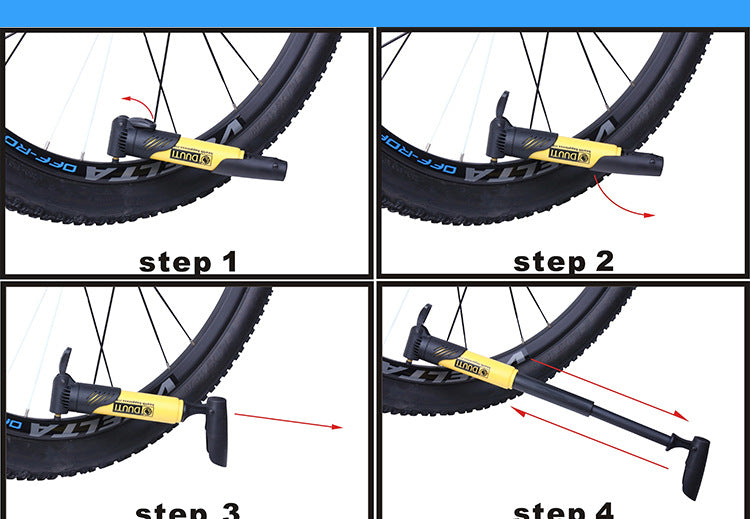 BycPump® - Mini Portable High-Strength Bike Air Pump