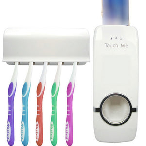 AutoPaste® - Toothbrush Holder Automatic Toothpaste Dispenser