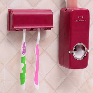 AutoPaste® - Toothbrush Holder Automatic Toothpaste Dispenser