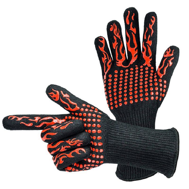 GrillHotGlove® - Heat Resistant Baking Barbecue Oven Gloves