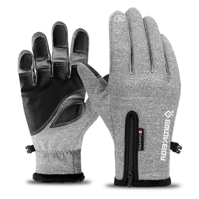 Touchscreen Motor Glove Winter Thermal Warm Cycling Bicycle Bike Ski Outdoor Camping Hiking Motorcycle Gloves Sports Full Finger