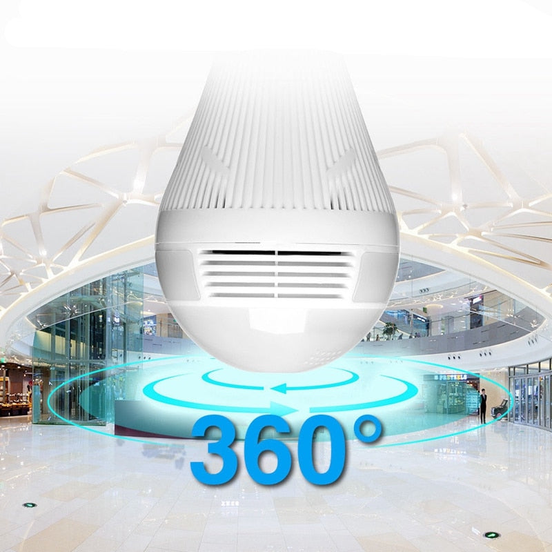 BulbCam® - 360 Degree Wifi LED Light Smart Camera